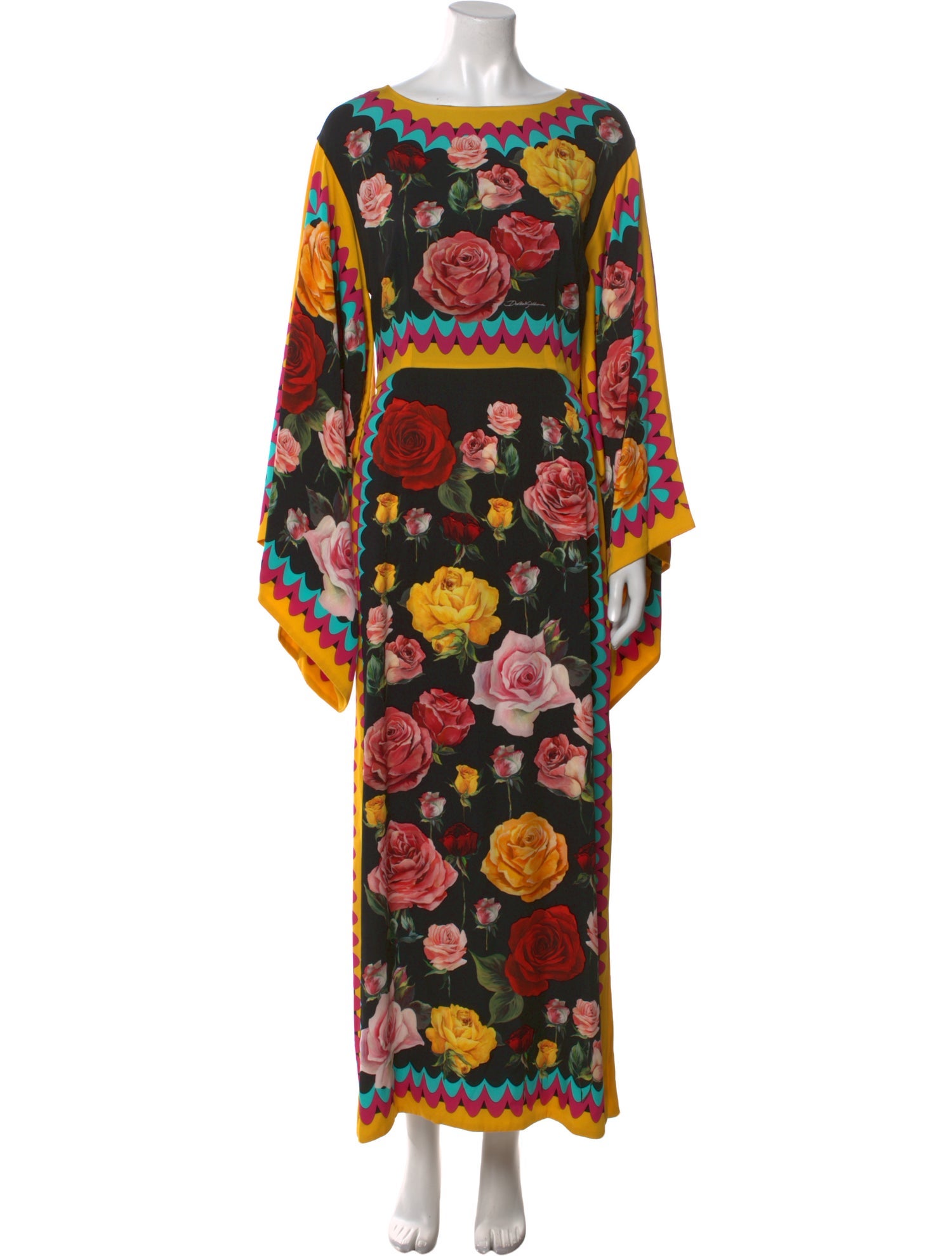 Dolce & Gabbana Silk Long Dress