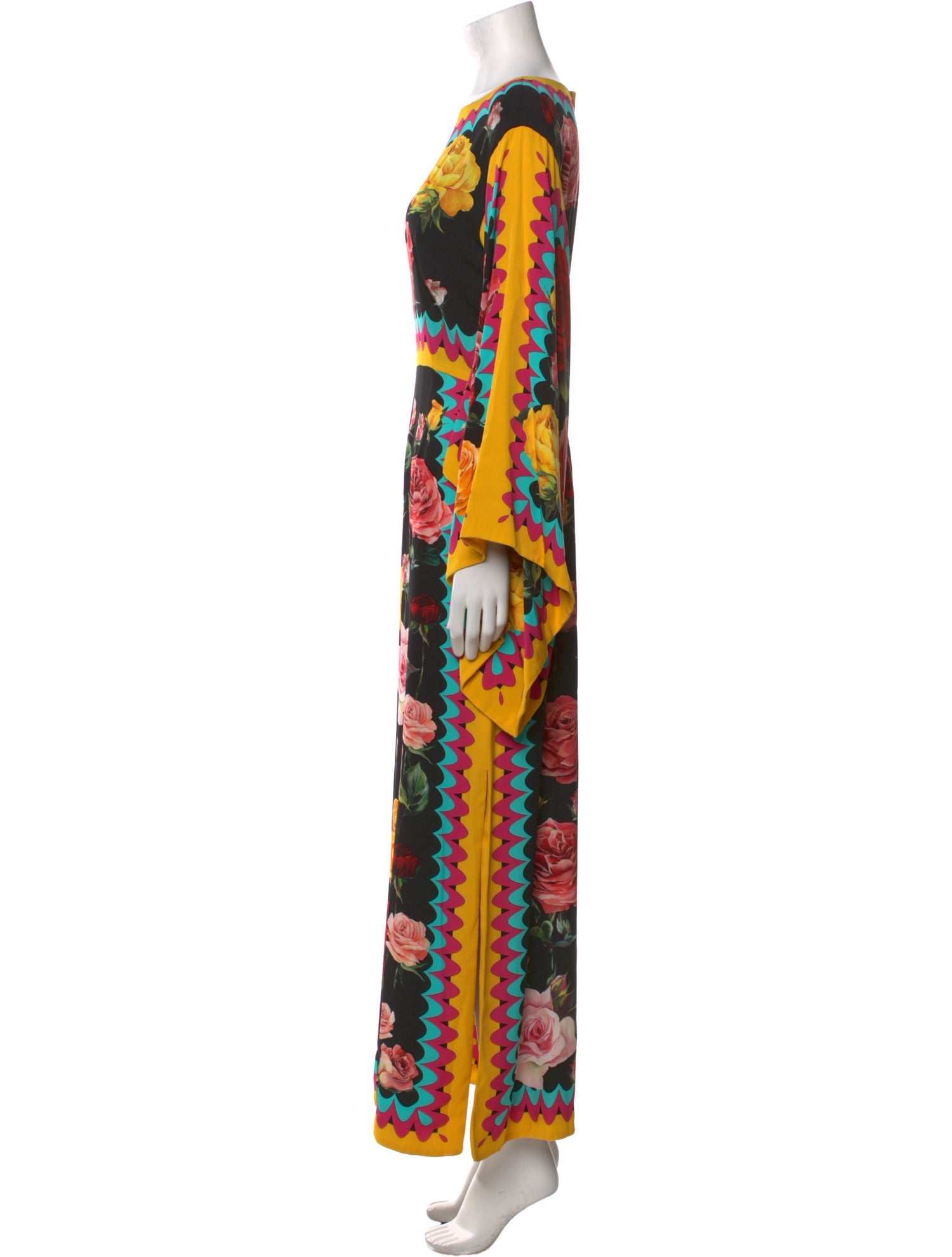 Dolce & Gabbana Silk Long Dress
