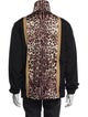 Dolce & Gabbana Animal Print Windbreaker