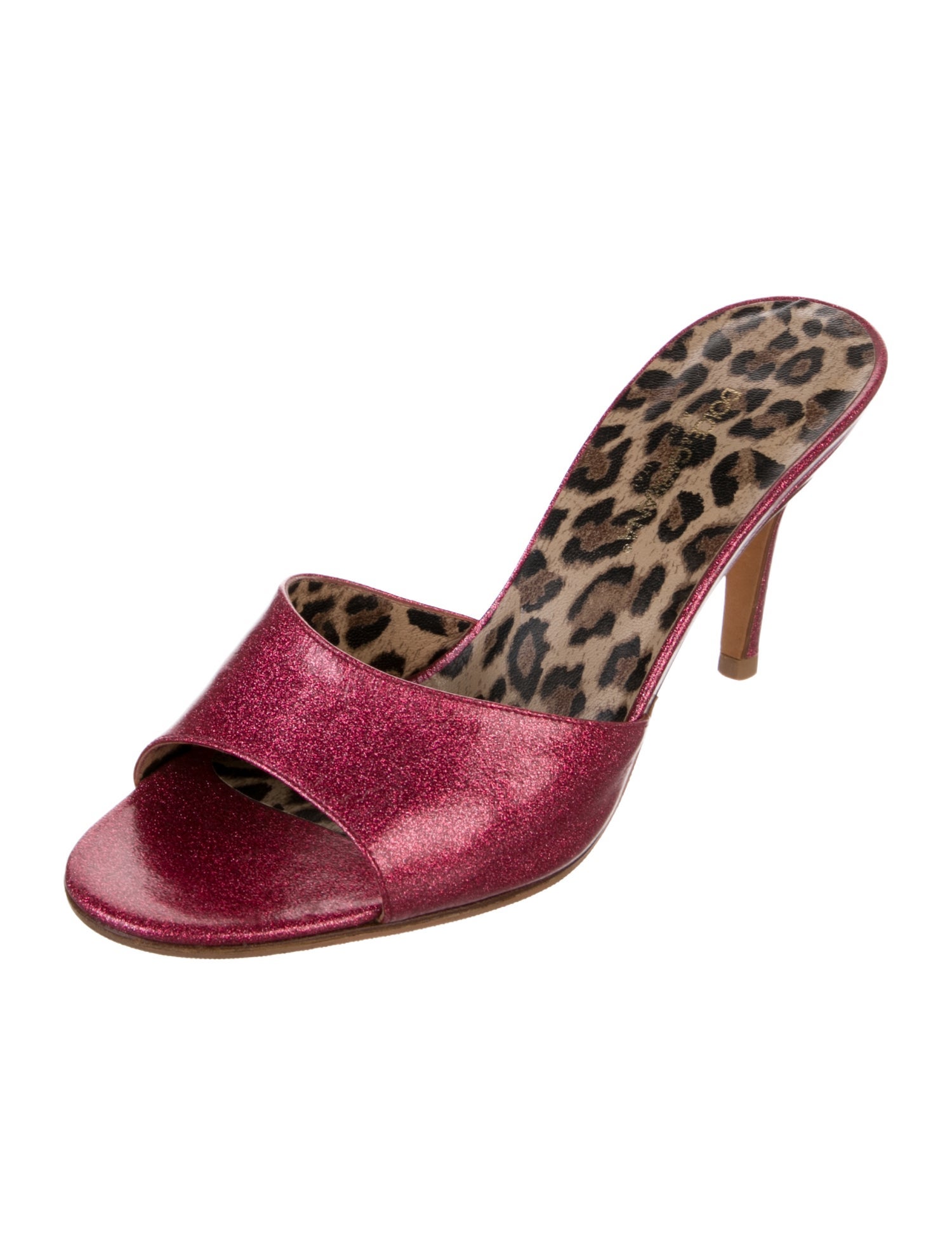 Dolce & Gabbana Glitter Slides