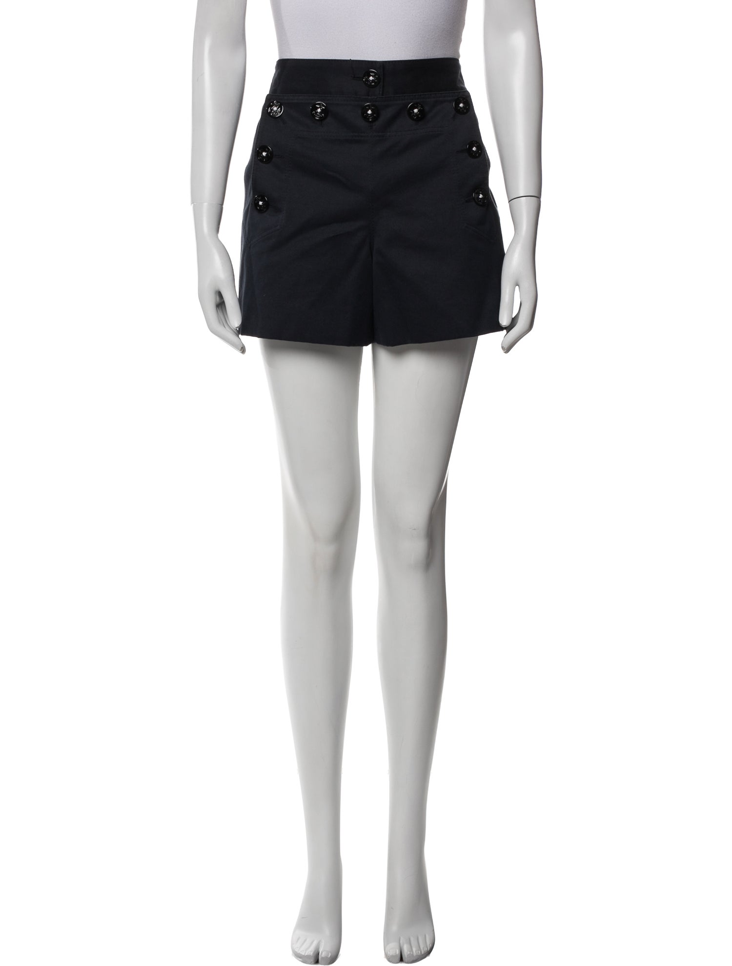 Dolce & Gabbana Silk Mini Shorts