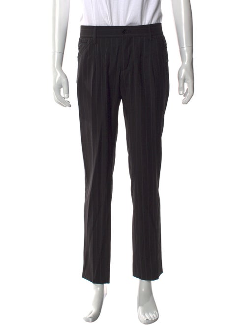 Dolce & Gabbana Virgin Wool Dress Pants