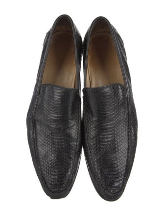 Dolce & Gabbana Python Dress Loafers