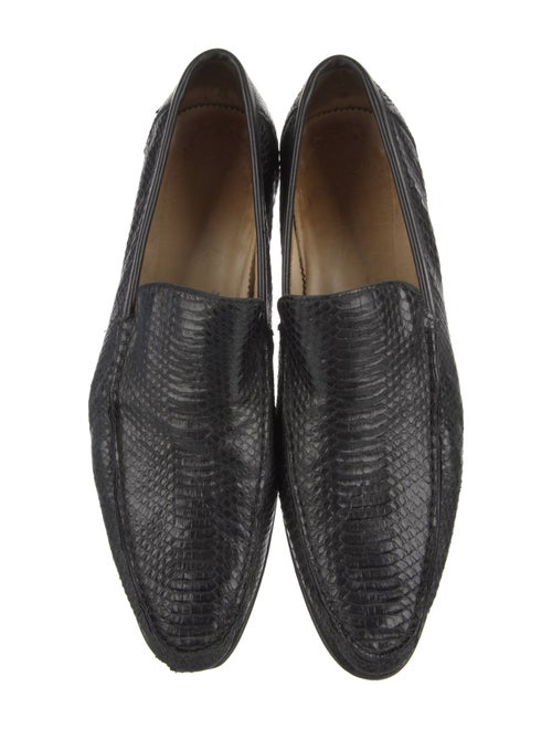 Dolce & Gabbana Python Dress Loafers