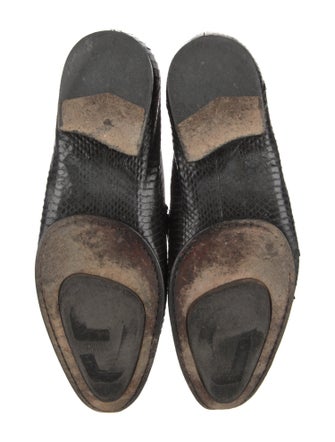 Dolce & Gabbana Python Dress Loafers