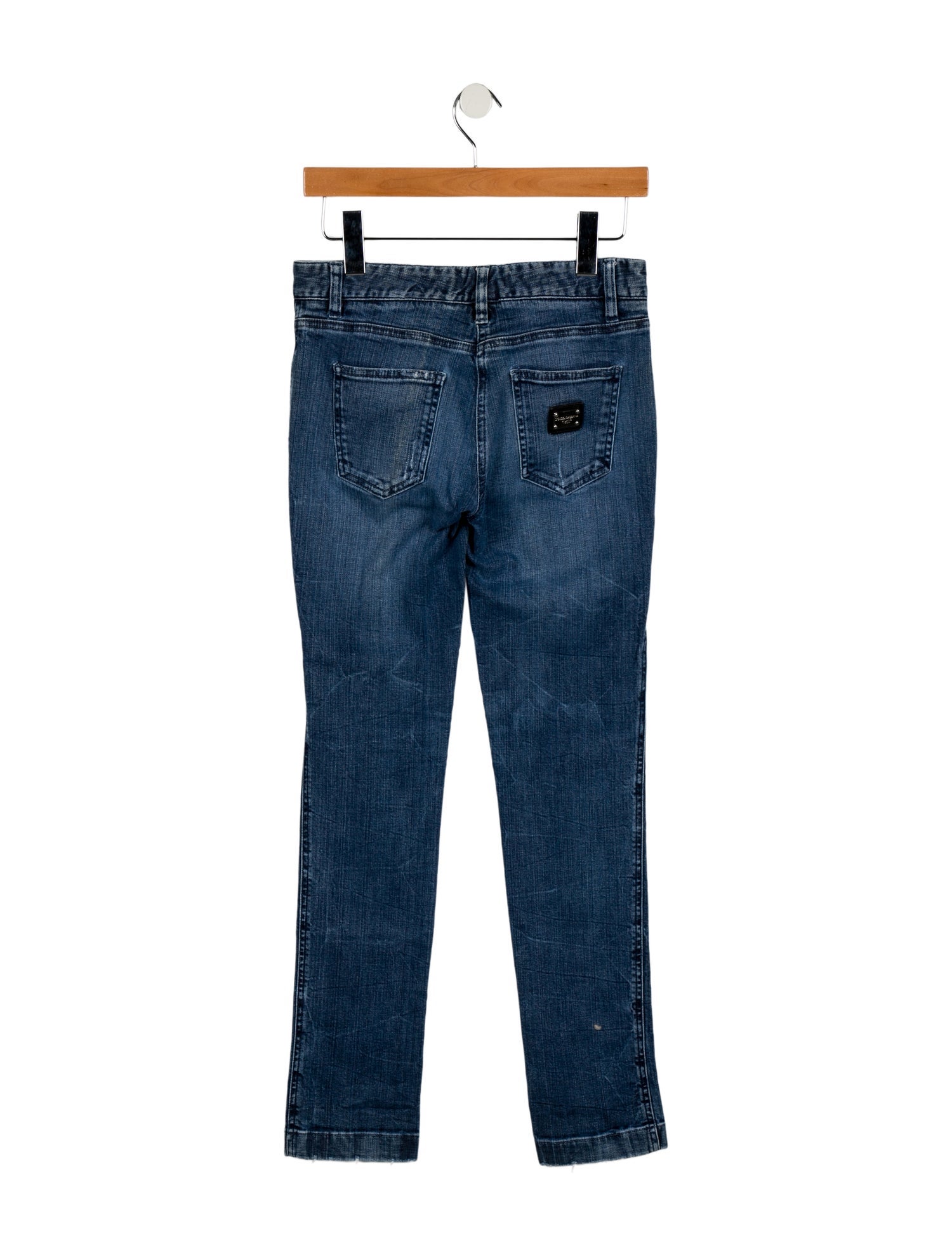 Dolce & Gabbana Mid-Rise Straight Leg Jeans