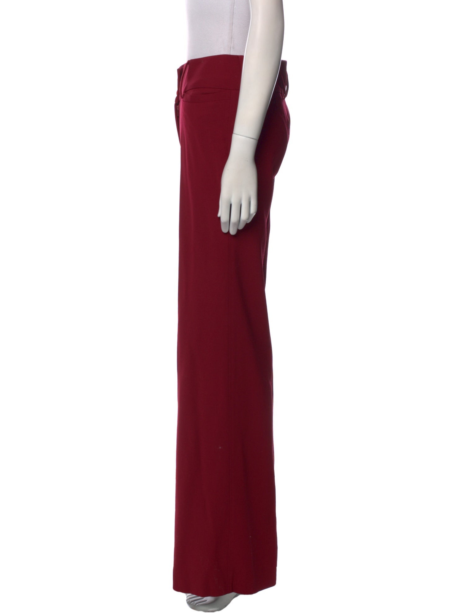 Dolce & Gabbana Virgin Wool Wide Leg Pants