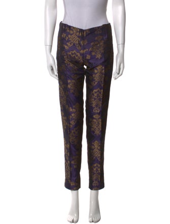 Dolce & Gabbana Printed Straight Leg Pants