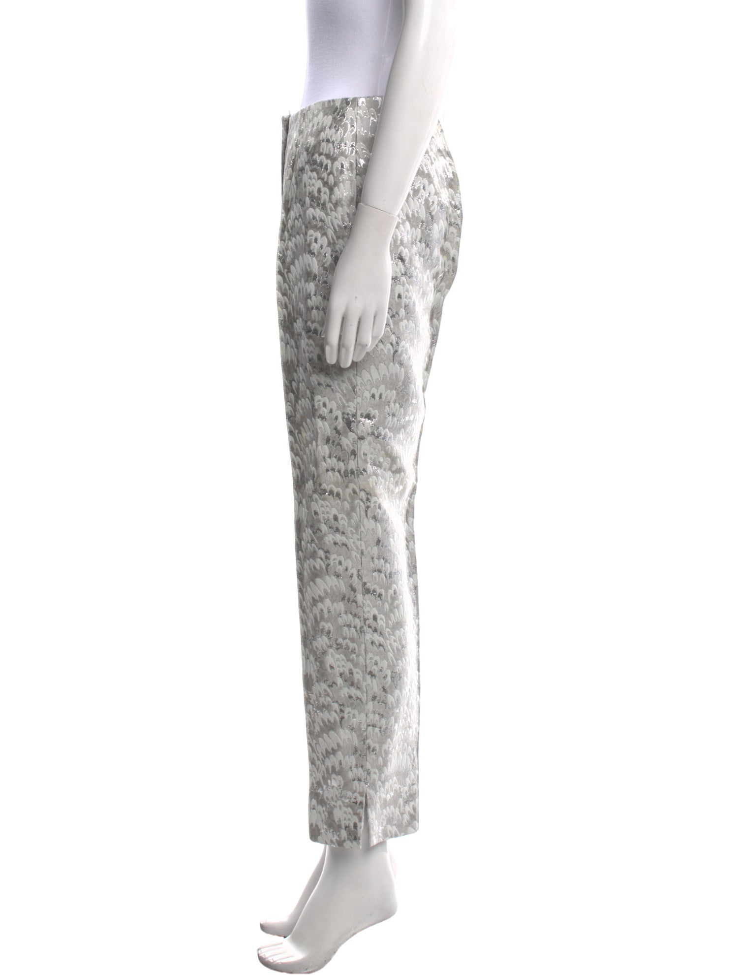 Dolce & Gabbana Printed Straight Leg Pants