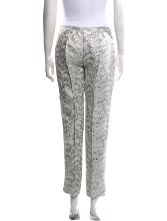 Dolce & Gabbana Printed Straight Leg Pants