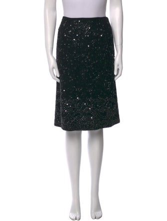 Dolce & Gabbana Wool Knee-Length Skirt