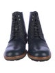 Dolce & Gabbana Leather Combat Boots