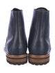Dolce & Gabbana Leather Combat Boots