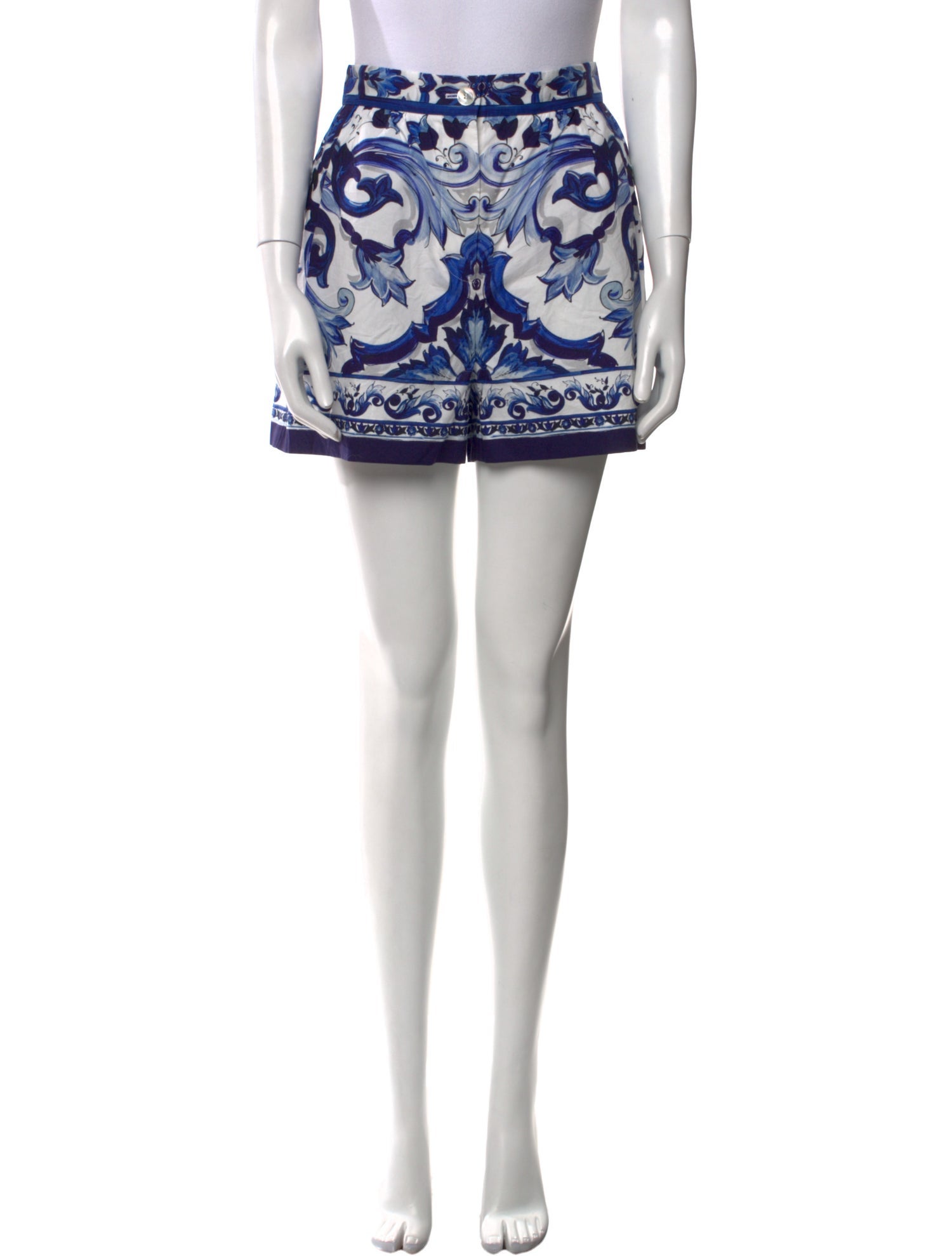 Dolce & Gabbana Printed Mini Shorts