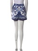 Dolce & Gabbana Printed Mini Shorts