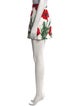 Dolce & Gabbana Floral Print Mini Shorts