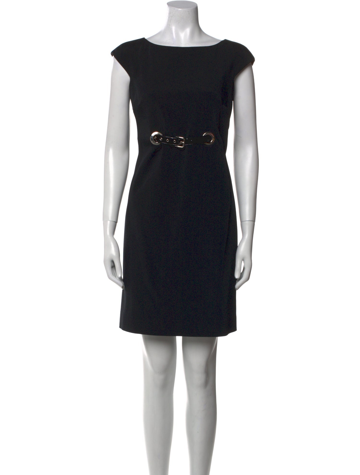 Dolce & Gabbana Bateau Neckline Mini Dress