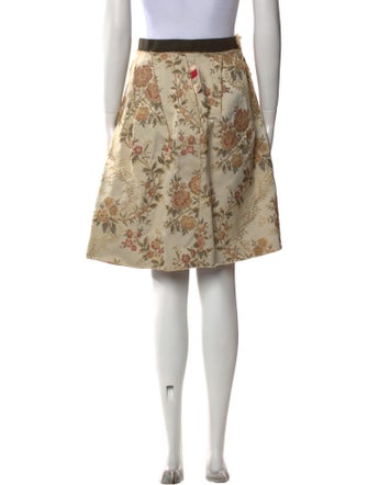 Dolce & Gabbana Floral Print Knee-Length Skirt
