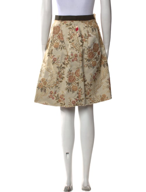 Dolce & Gabbana Floral Print Knee-Length Skirt