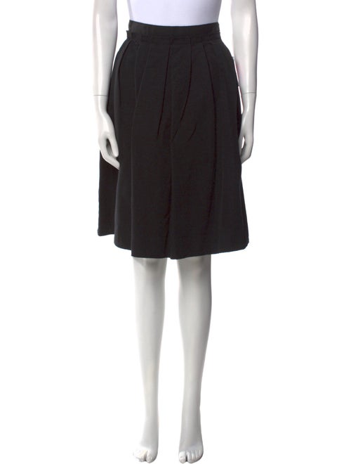 Dolce & Gabbana Raw-Edge Trim Knee-Length Skirt