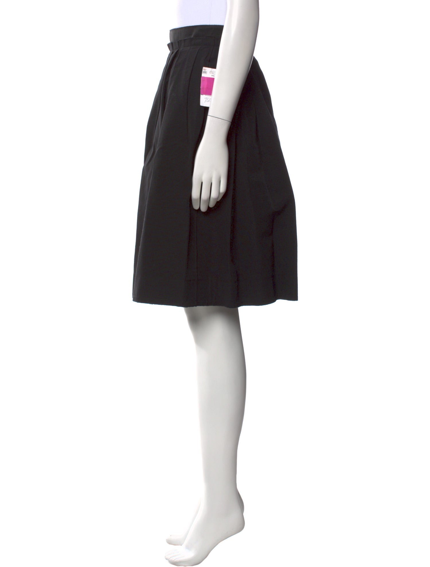 Dolce & Gabbana Raw-Edge Trim Knee-Length Skirt