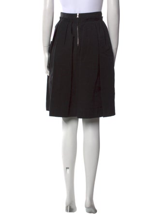 Dolce & Gabbana Raw-Edge Trim Knee-Length Skirt