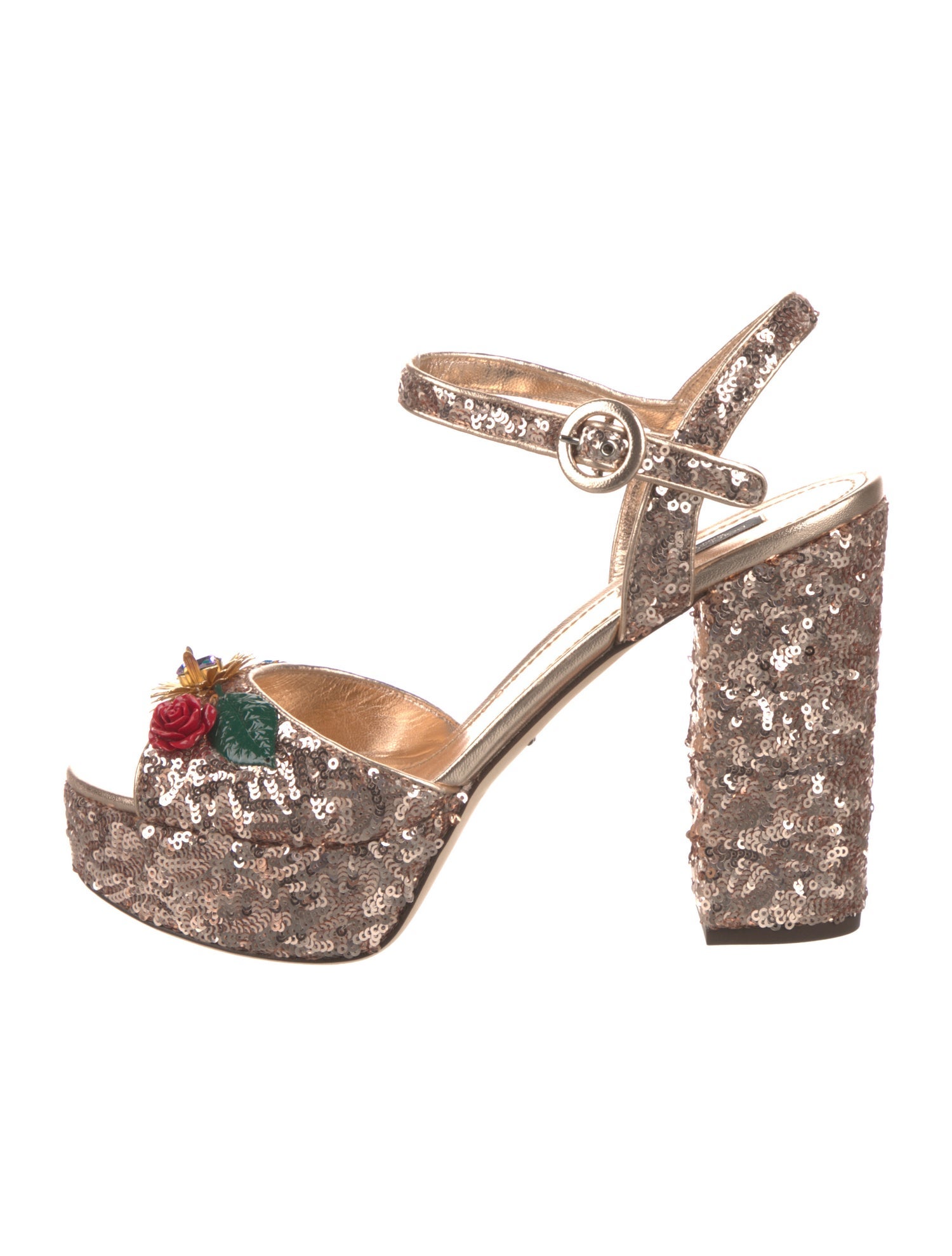 Dolce & Gabbana Sequins Sandals