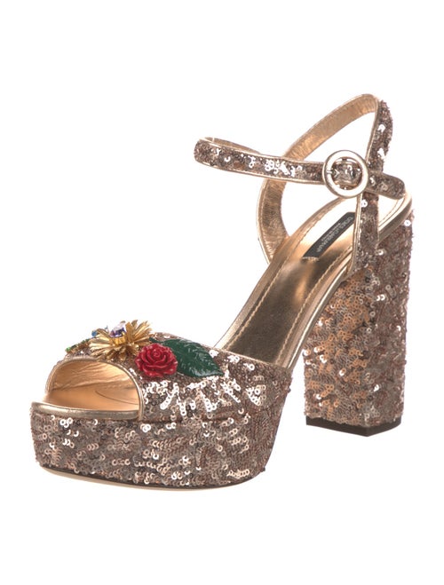 Dolce & Gabbana Sequins Sandals