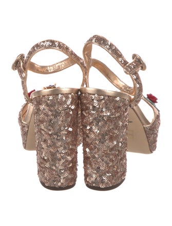 Dolce & Gabbana Sequins Sandals