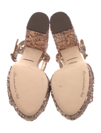 Dolce & Gabbana Sequins Sandals