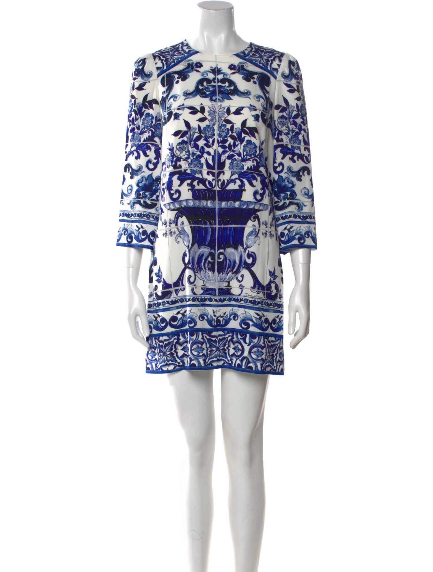 Dolce & Gabbana Silk Mini Dress