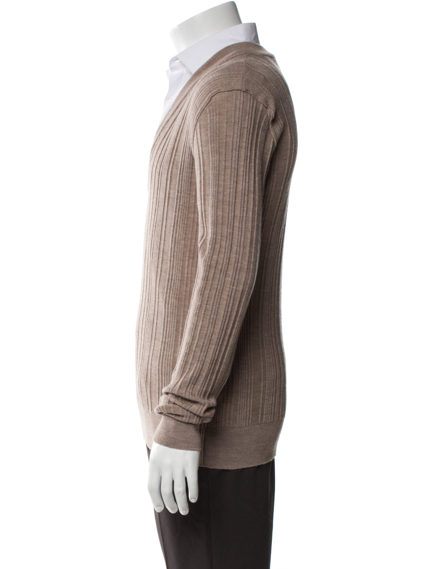 Dolce & Gabbana Virgin Wool V-Neck Pullover