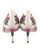 Dolce & Gabbana Printed Crystal Embellishments Pumps