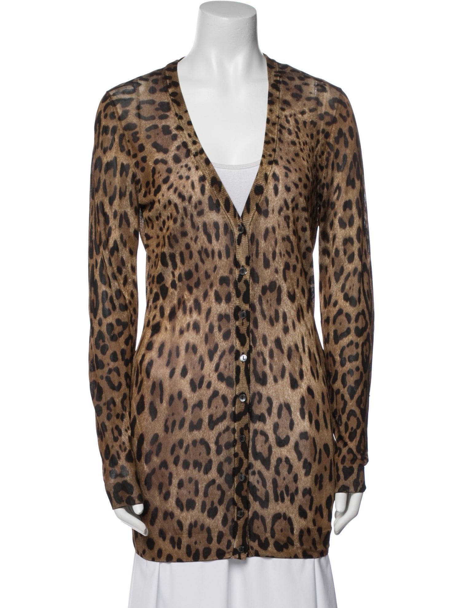 Dolce & Gabbana Animal Print Jacket