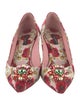 Dolce & Gabbana Mambo Rose Print Pumps