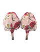 Dolce & Gabbana Mambo Rose Print Pumps