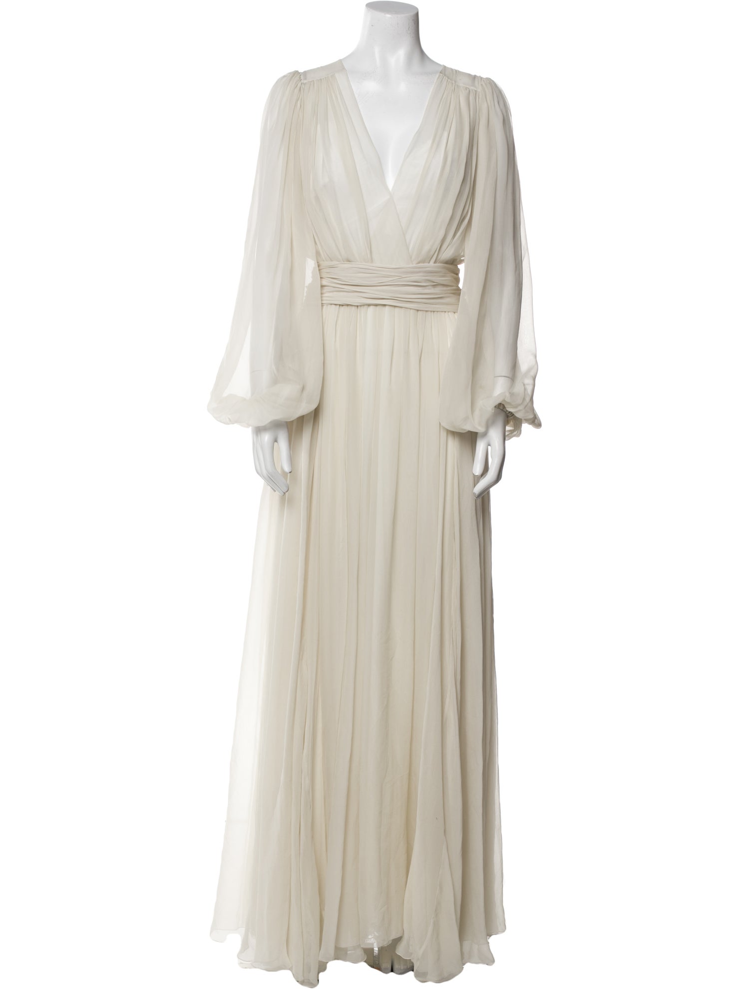 Dolce & Gabbana Silk Long Dress