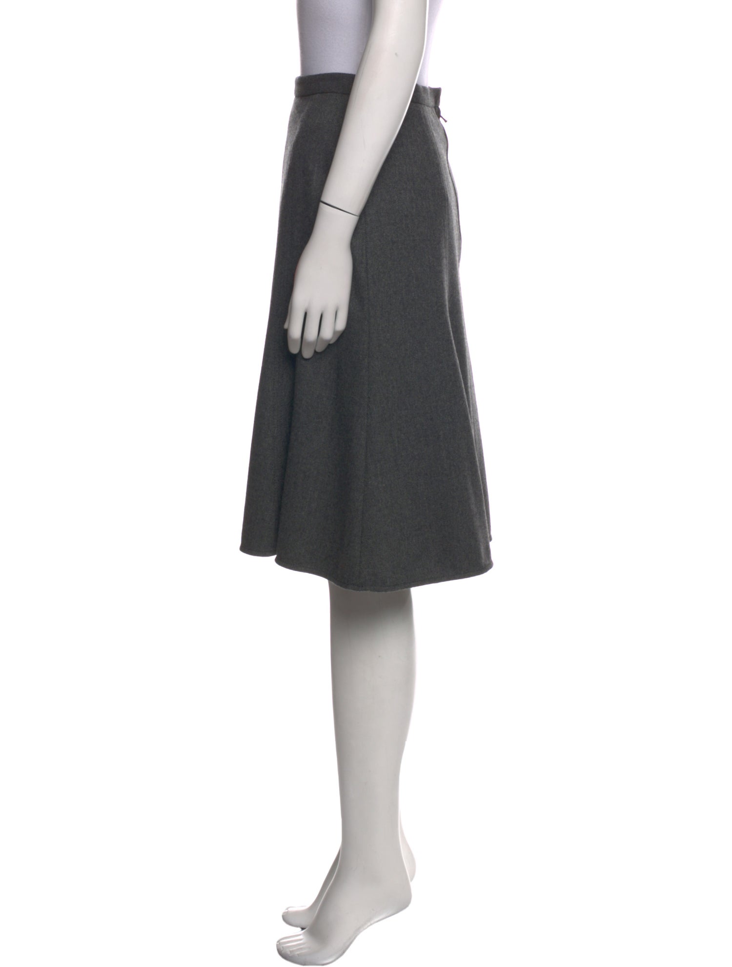 Dolce & Gabbana Wool Knee-Length Skirt