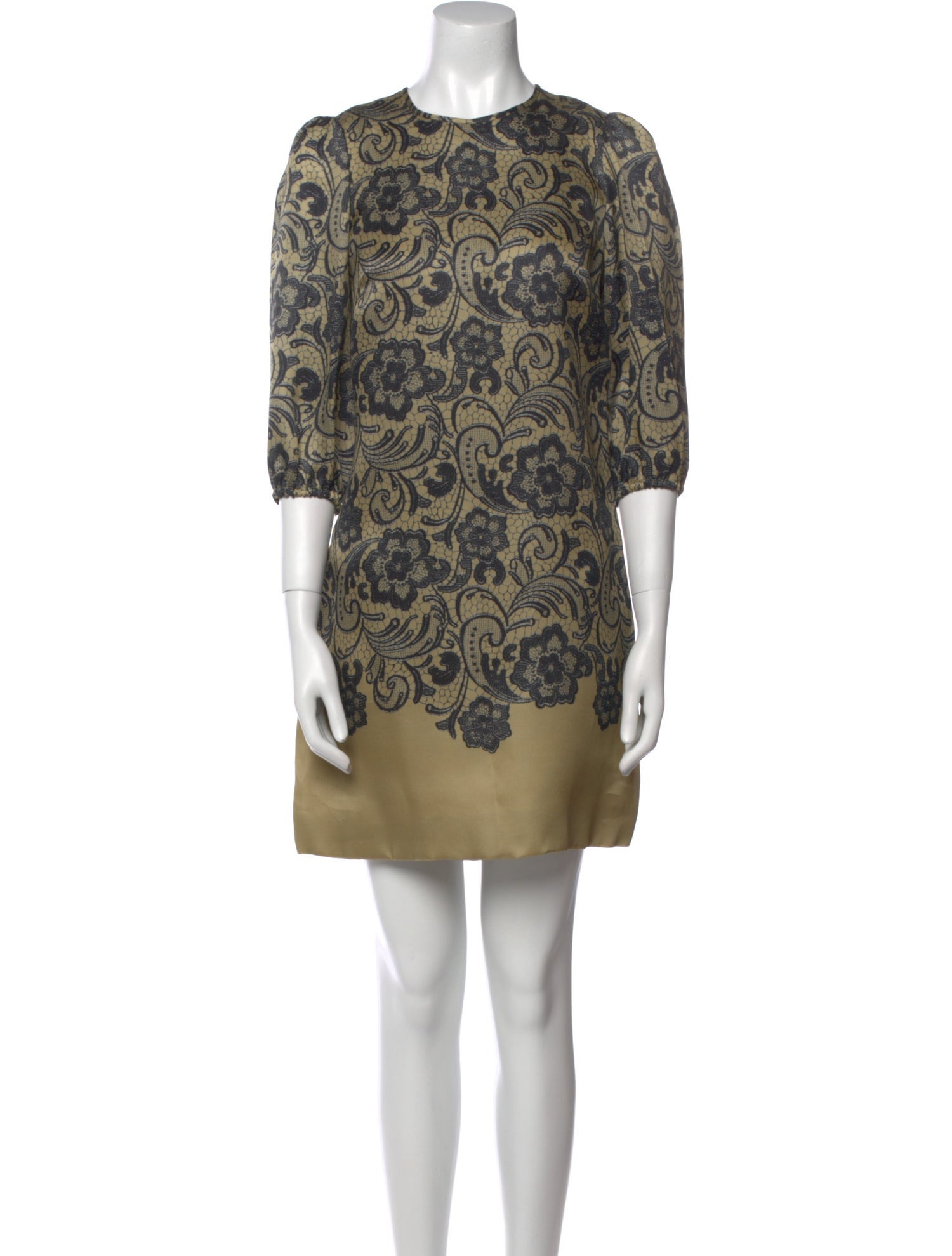 Dolce & Gabbana Silk Mini Dress