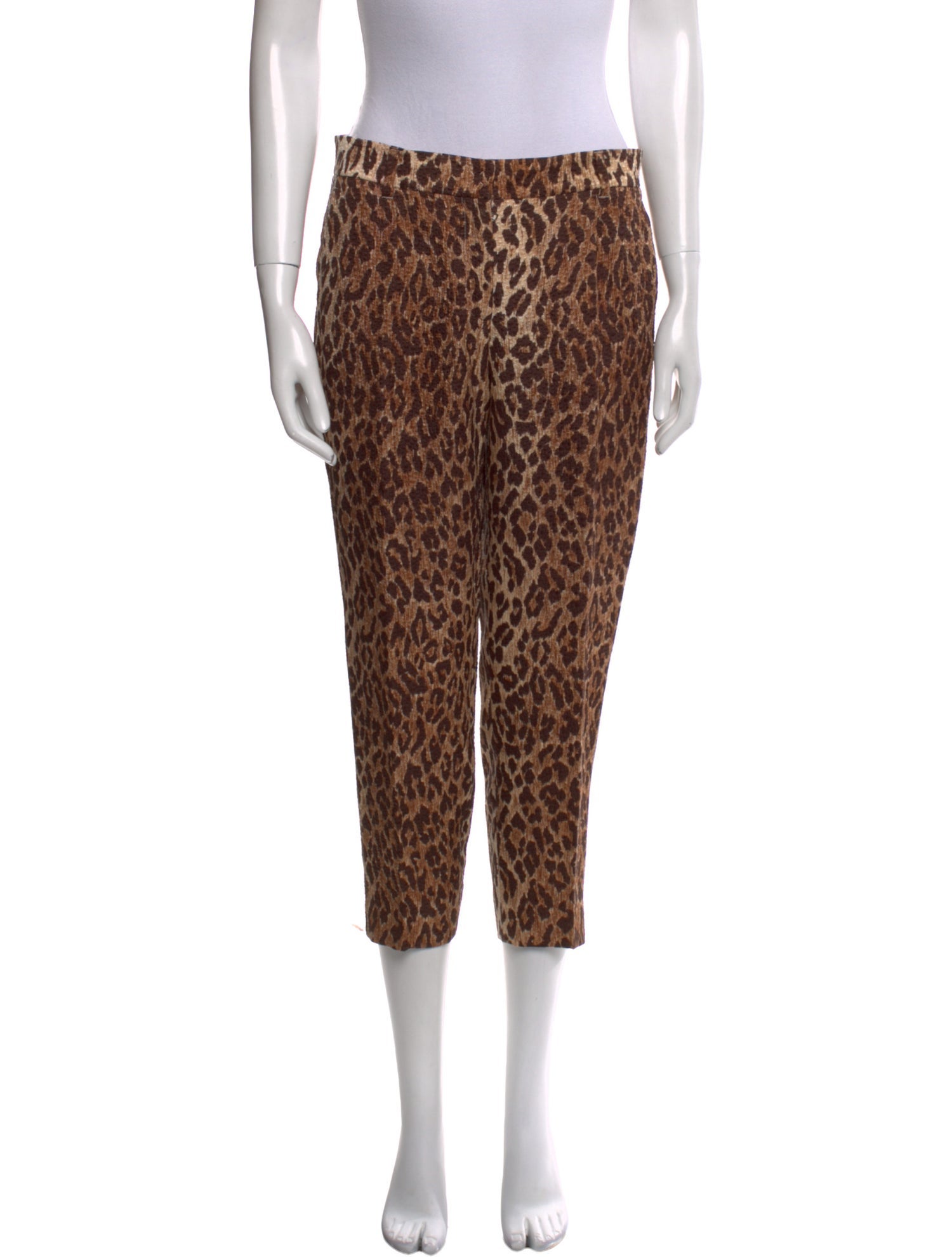 Dolce & Gabbana Wool Straight Leg Pants