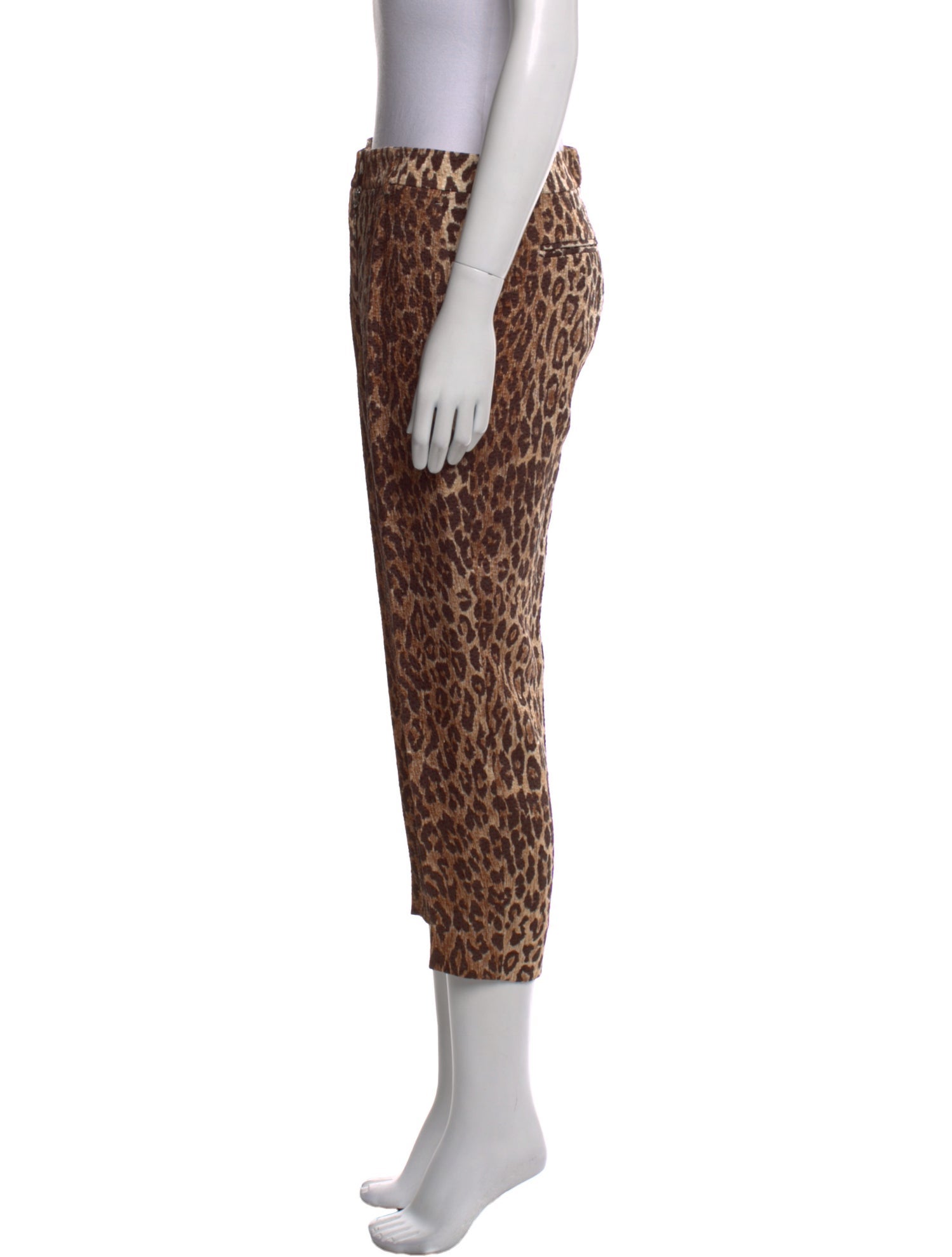 Dolce & Gabbana Wool Straight Leg Pants