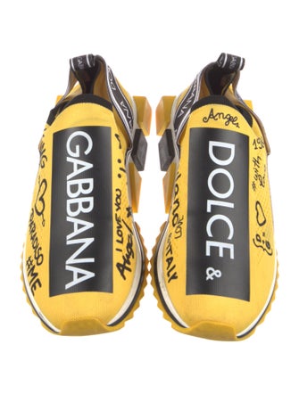 Dolce & Gabbana Printed Sock Sneakers