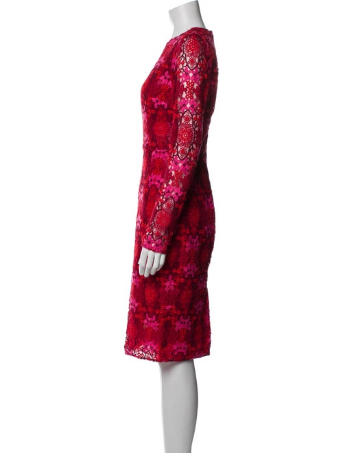 Dolce & Gabbana Floral Print Knee-Length Dress