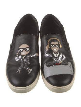 Dolce & Gabbana Leather Sneakers
