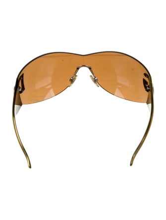 Dolce & Gabbana Shield Tinted Sunglasses