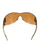 Dolce & Gabbana Shield Tinted Sunglasses
