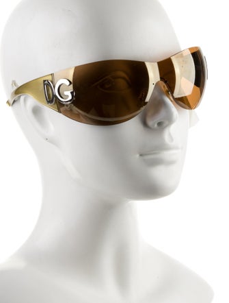 Dolce & Gabbana Shield Tinted Sunglasses