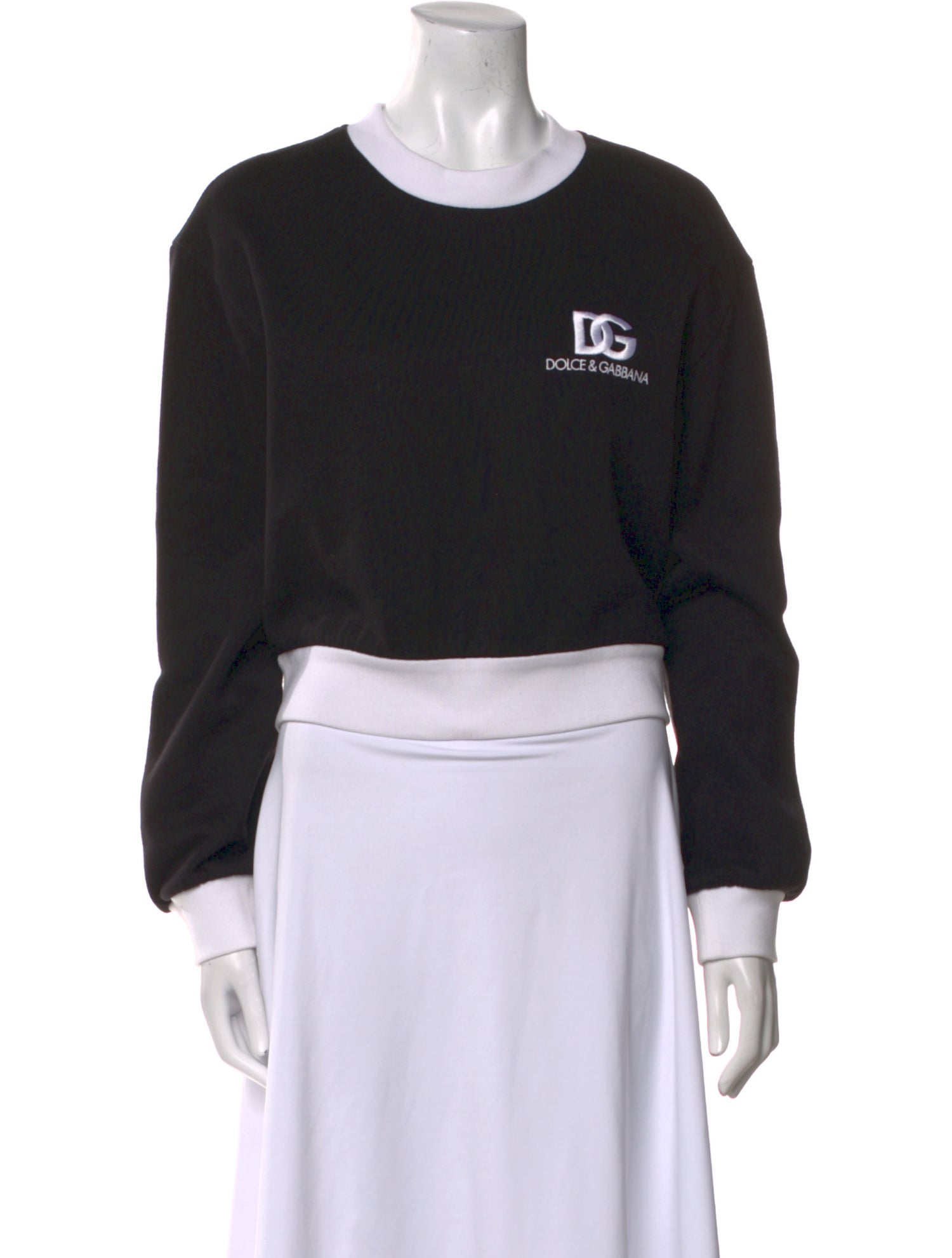 Dolce & Gabbana Graphic Print Crew Neck Sweatshirt