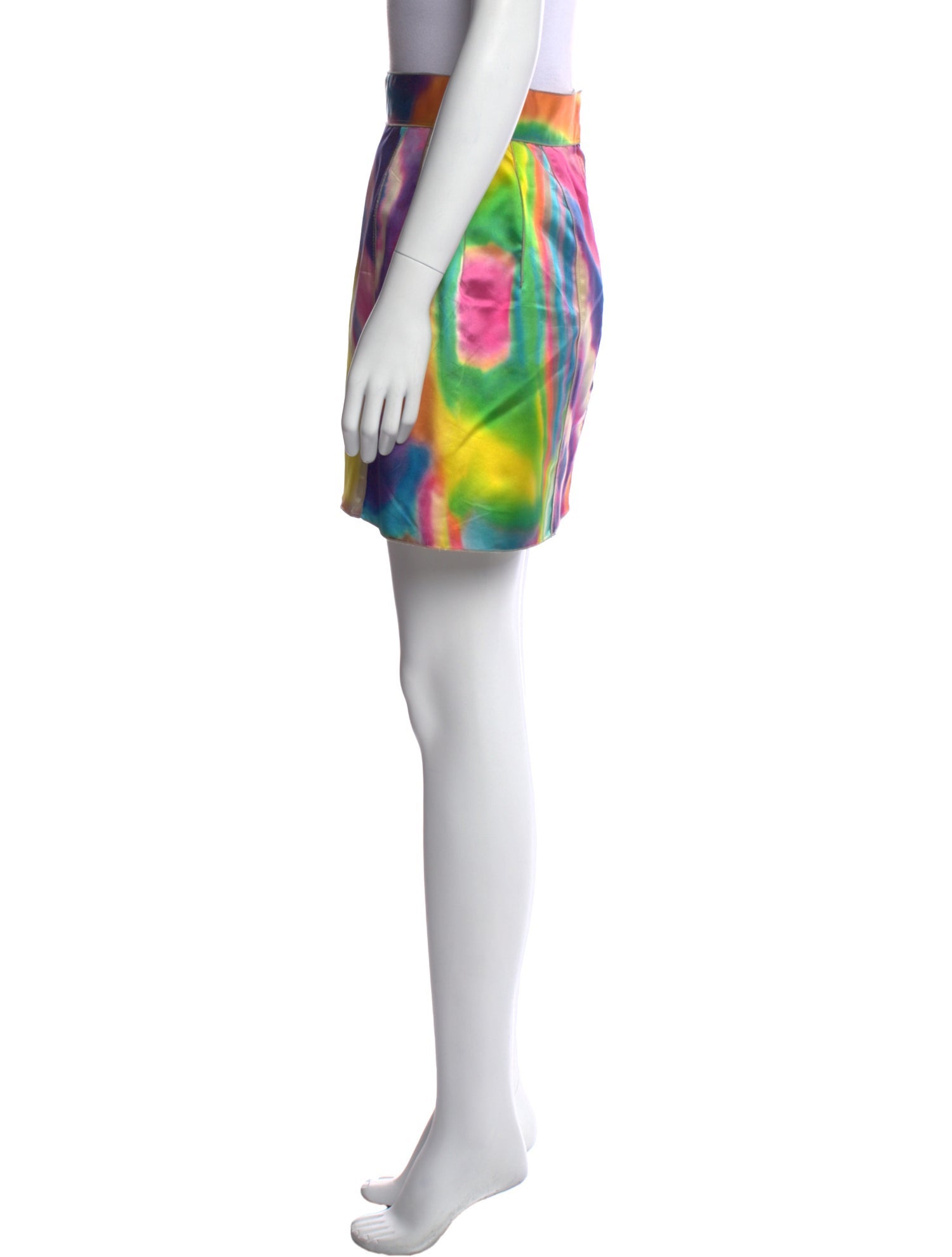 Dolce & Gabbana Silk Mini Skirt