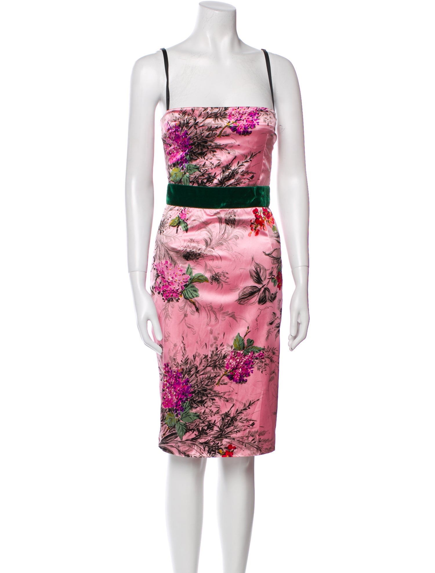 Dolce & Gabbana Printed Knee-Length Dress